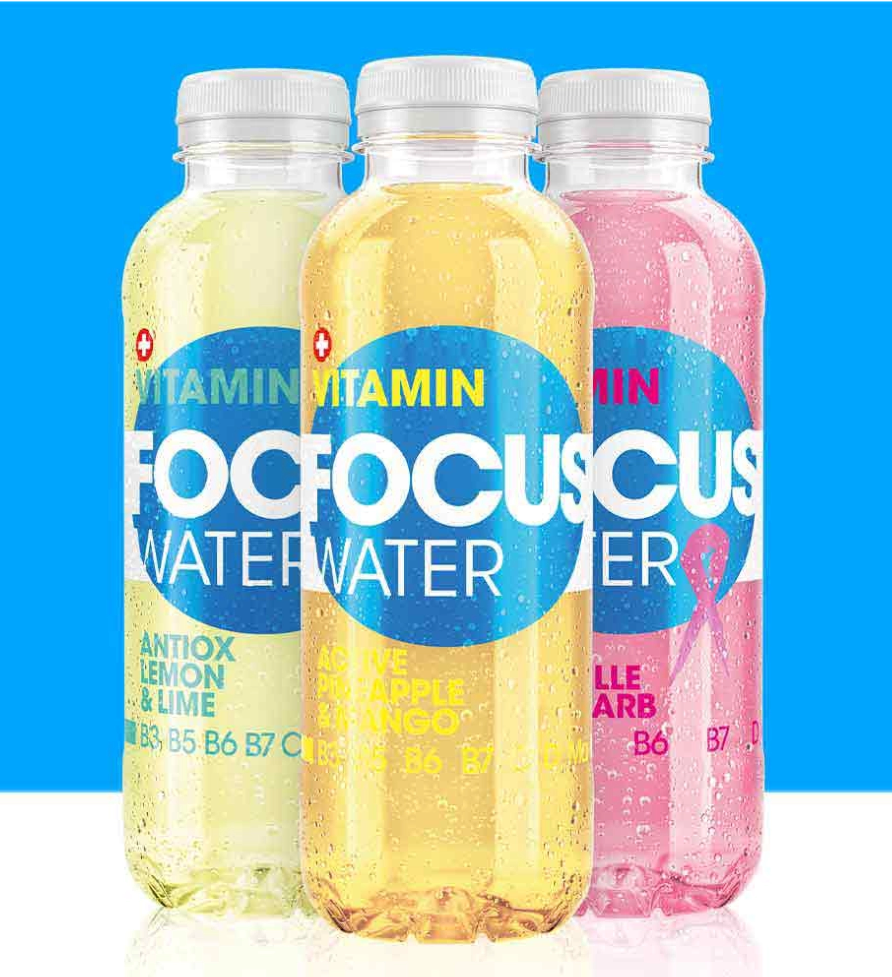 Focus Water 3 Bottles