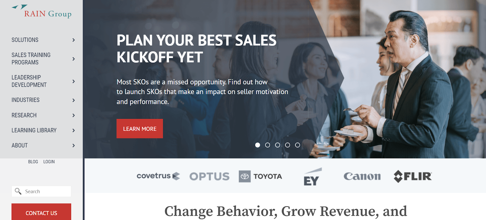 RAIN Group Sales Program