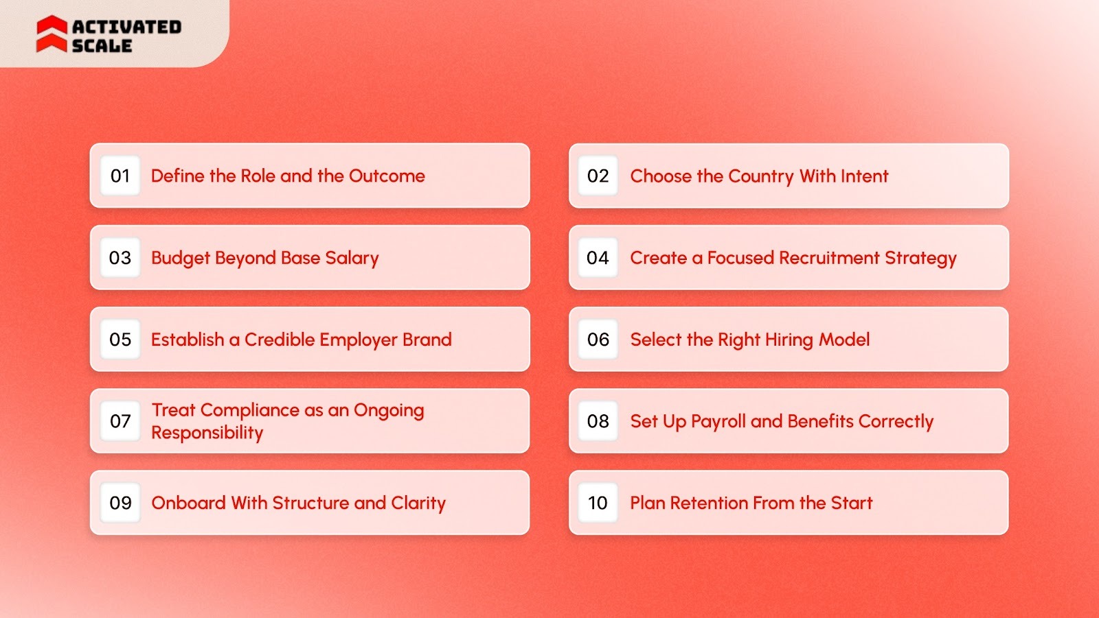 A Practical Step-by-Step Approach to Hiring Overseas Employees