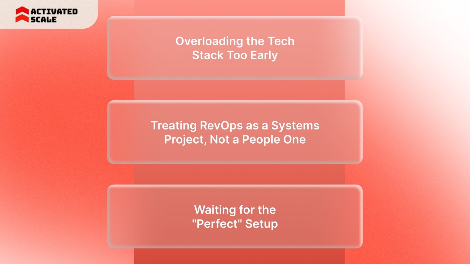 RevOps Setup Mistakes That Slow Startups Down