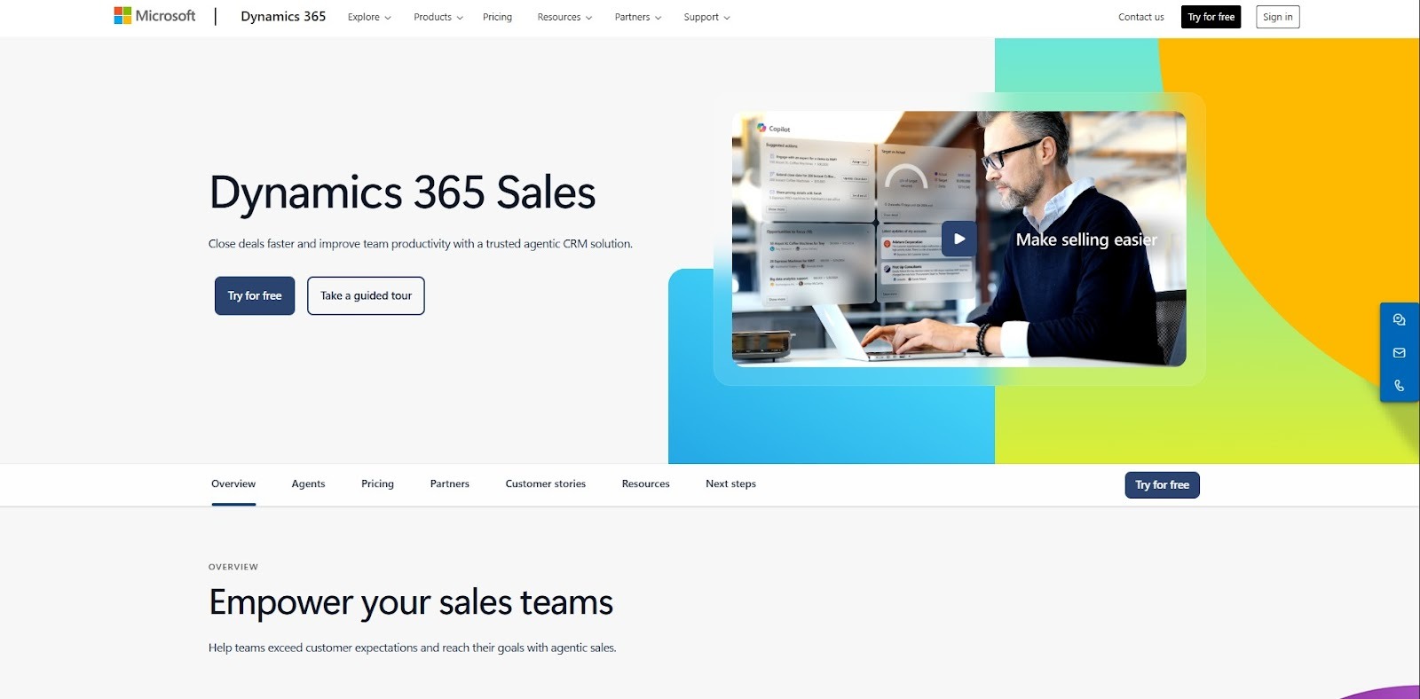 Microsoft – Dynamics 365 Sales
