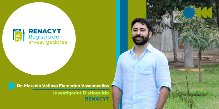 Profesor Tenure Track de la Sección Matemáticas ingresa en Renacyt como Investigador Distinguido