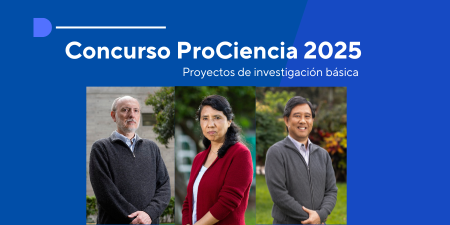 Profesores de Ciencias PUCP ganan Concurso organizado por ProCiencia