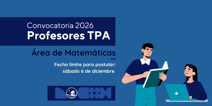 Convocatoria para profesores TPA-2026 para cursos de Matemáticas