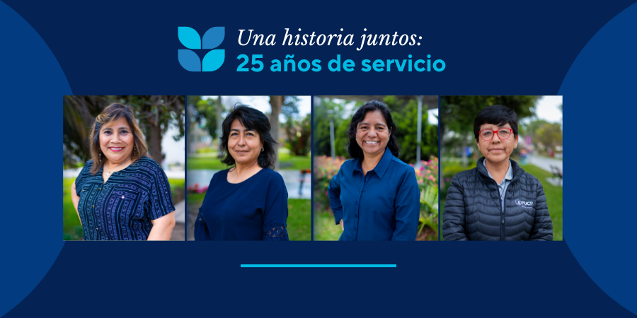 Reconocimiento por los 25 años de servicio en la PUCP