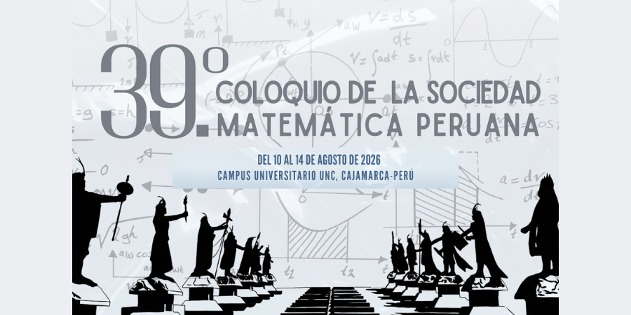Anuncio del 39° Coloquio de la Sociedad Matemática Peruana