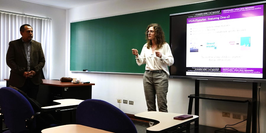 Estancia de la Dra. Sophie Giffard-Roisin, beneficiaria del programa DARI 2025 para visitantes de Francia