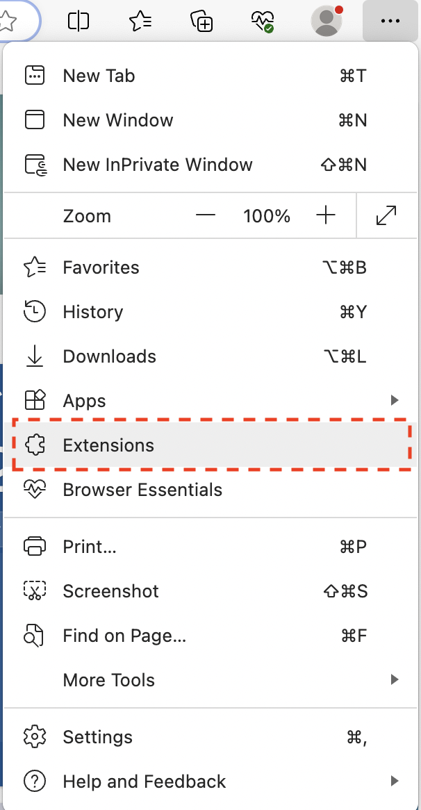 Disable browser extensions to find bookmarks in Edge that went missing