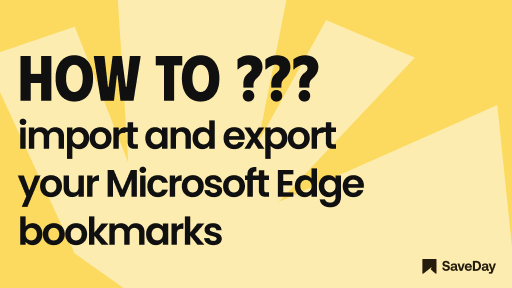 how to export bookmarks from edge and import bookmarks from edge to chrome