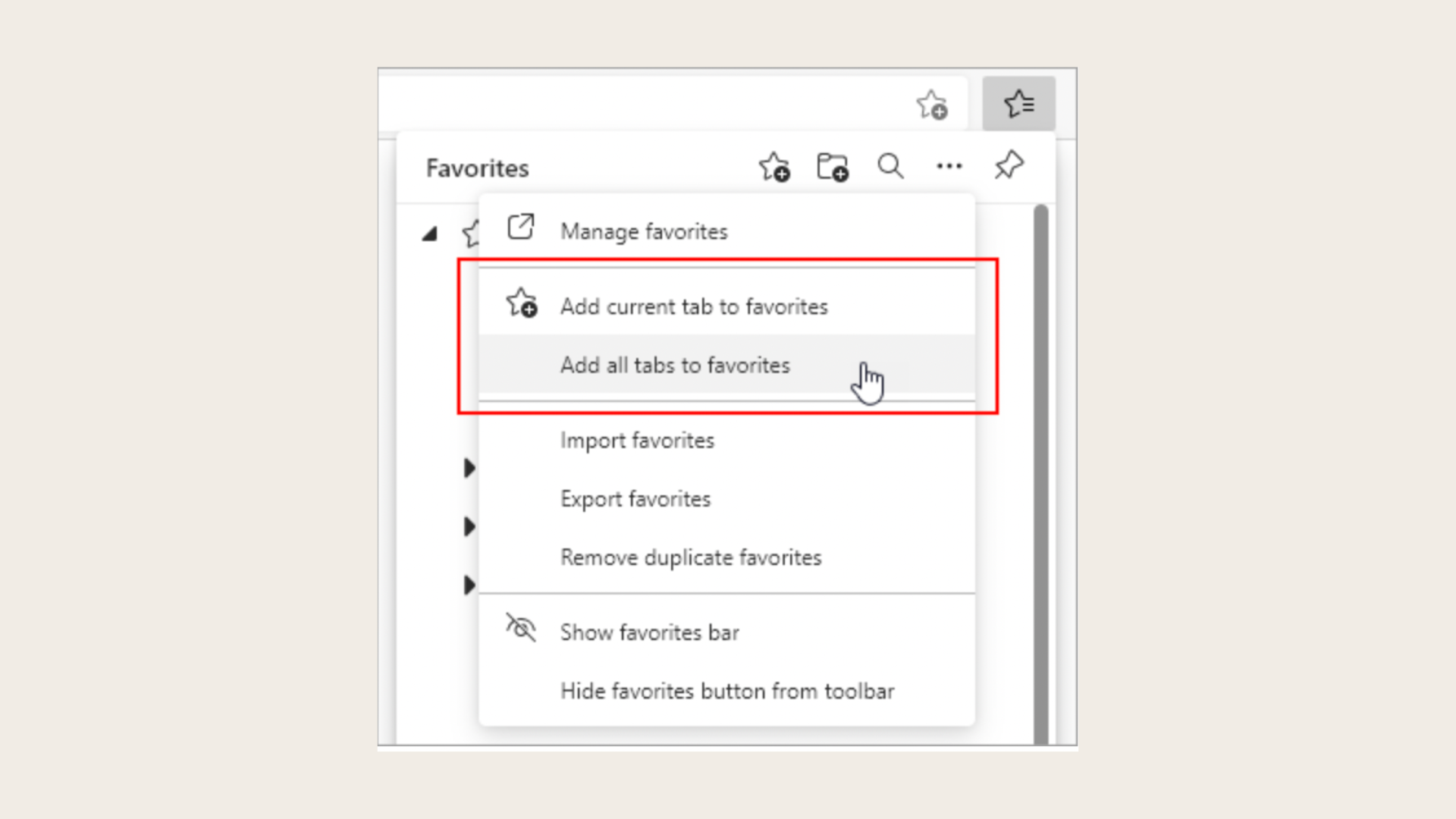 does having too many bookmarks slow down your Edge browser