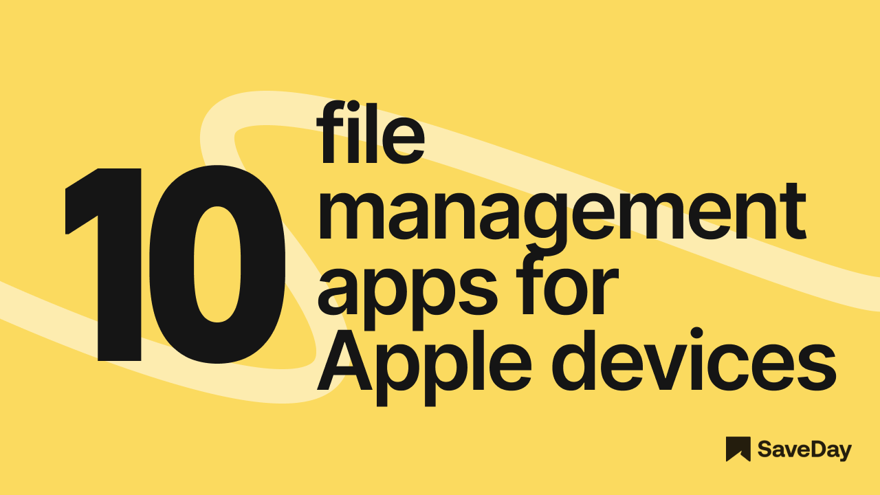 Best file manager for macOS and iOS file manager