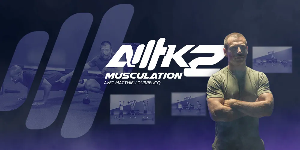 Visuel bannière pour le programme d'entraînement ATK 2 d'aktivation par Jimmy Sévigny.