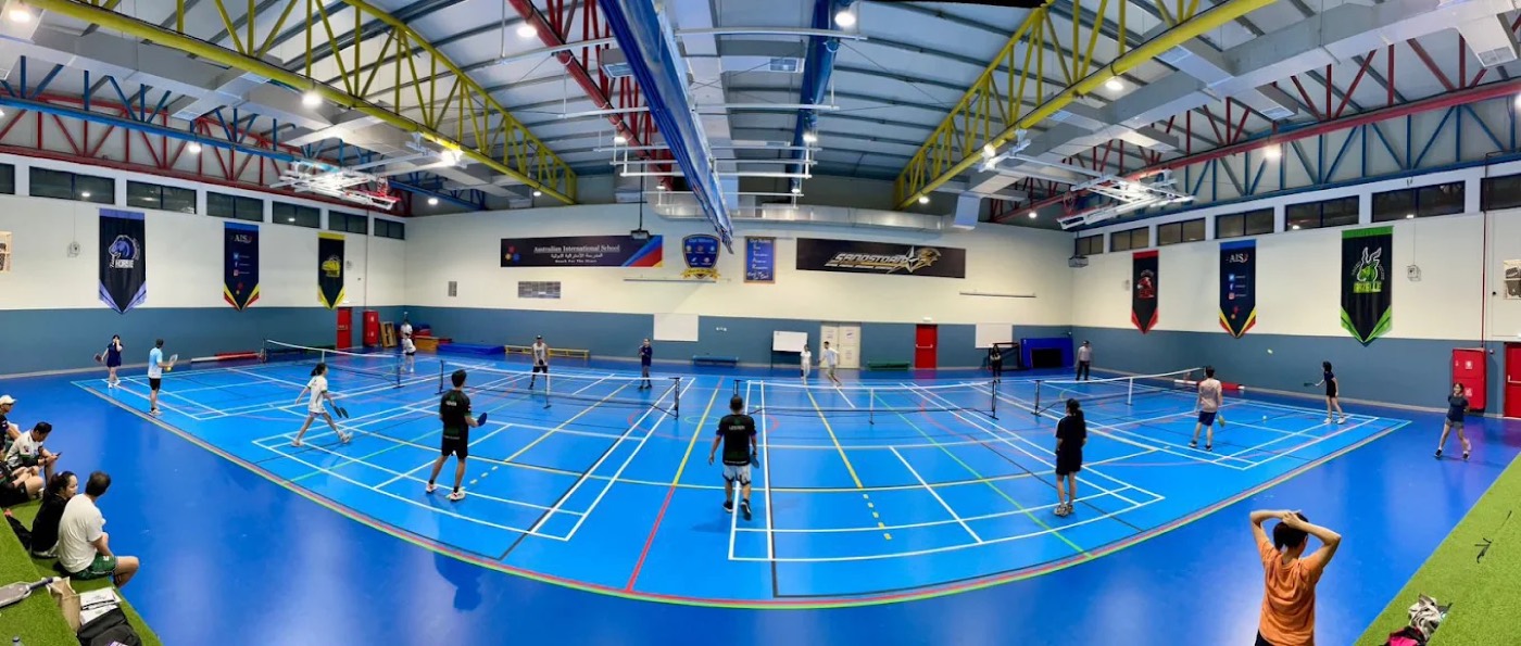 Australian International School Sharjah indoor sports hall