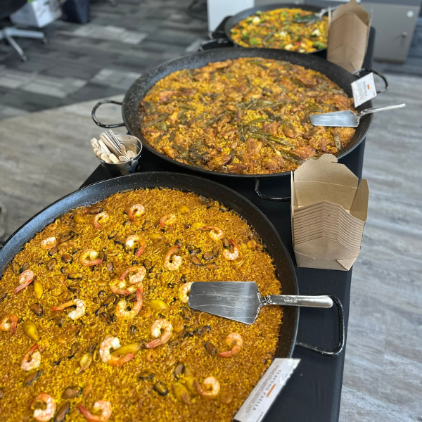 Office lunch catering from Paella Ca Luciano