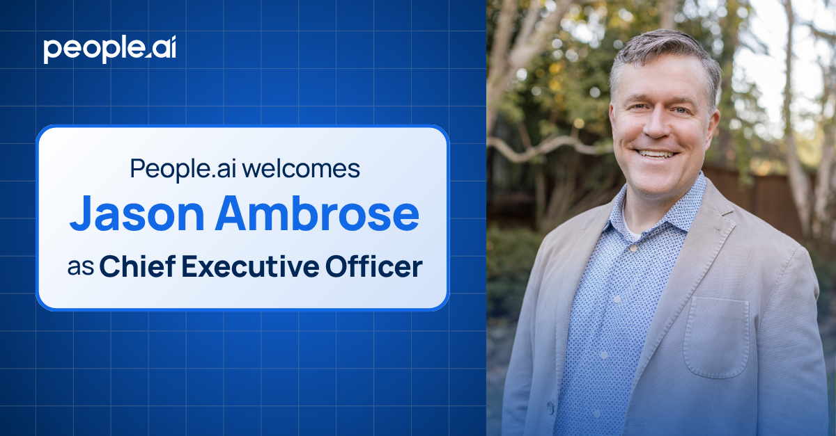 People.ai Appoints Jason Ambrose as CEO 