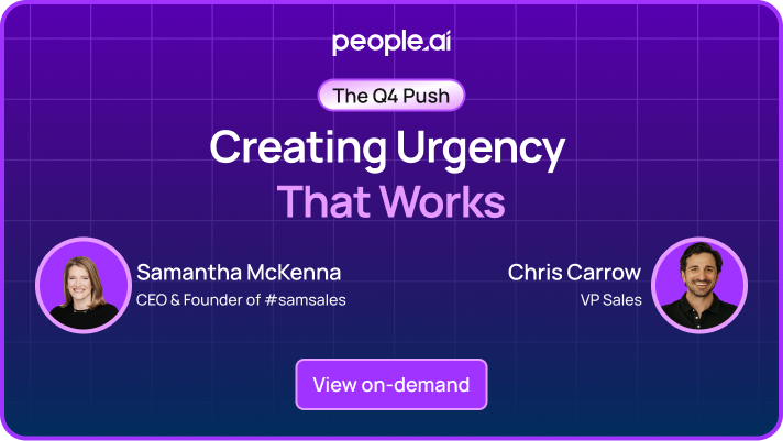 On-Demand Webinar - The Q4 Push: Creating Urgency That Works