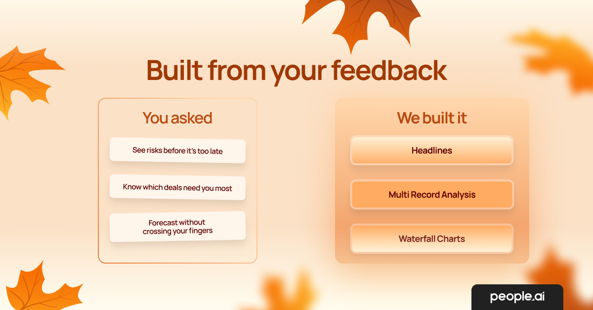 Fall Release: Three New Ways to Get Instant Forecast Answers