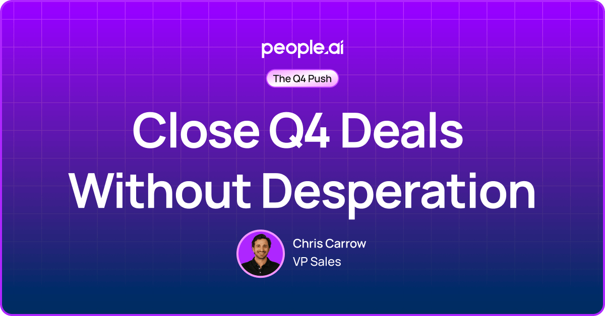 Close Q4 Deals Without Desperation