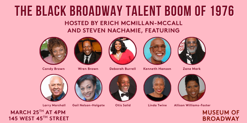 The Black Broadway Talent Boom of 1976