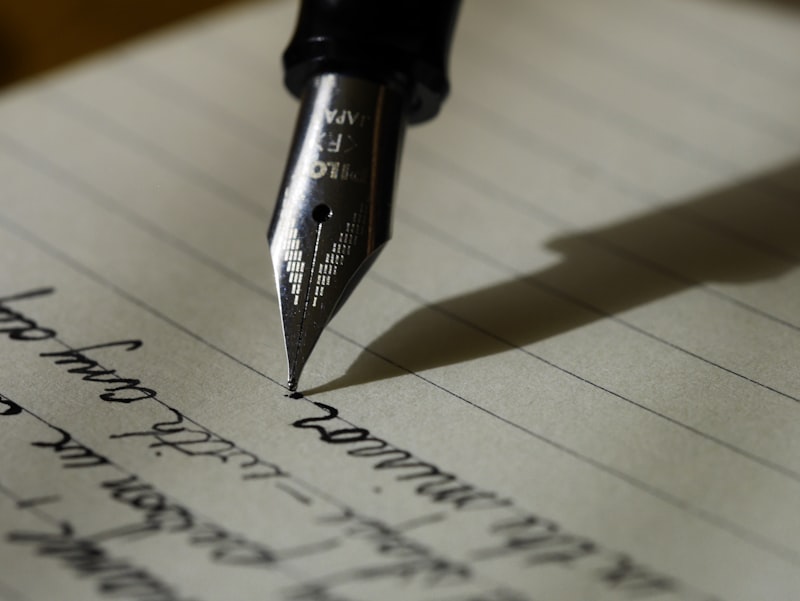 Person writing in a journal for personal growth