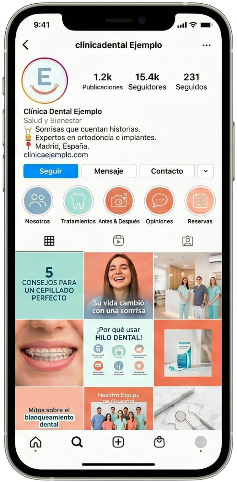 Imagen que representa contenido orgánico en las redes sociales