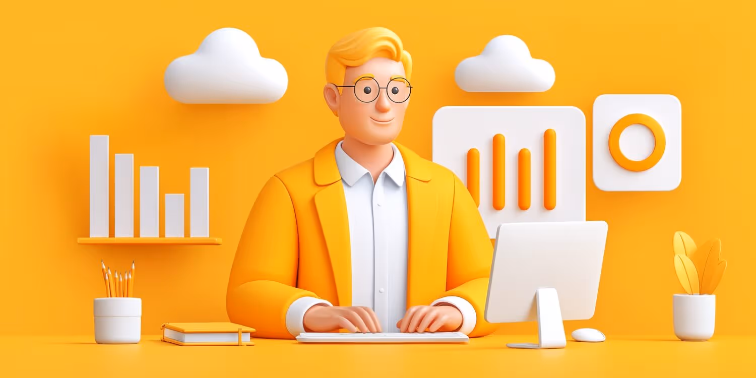Cloud-based reporting platform interface demonstrating collaborative features and remote access capabilities