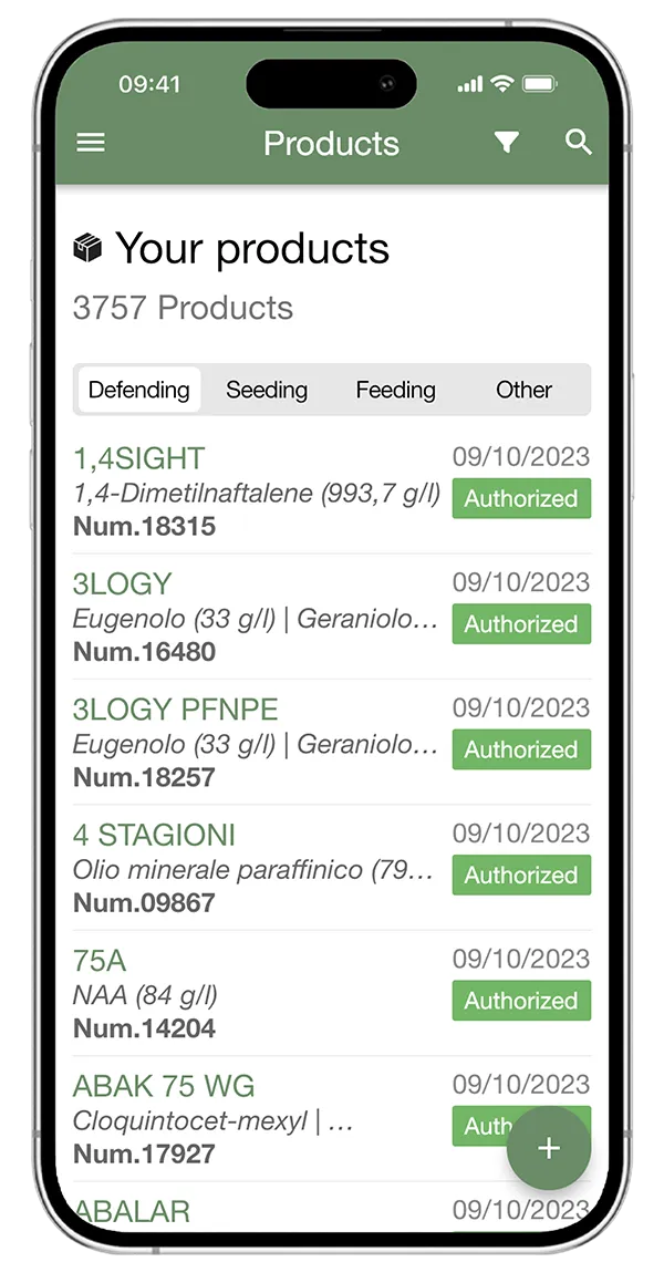 Surveillance des produits phytosanitaires via l'application - xFarm.