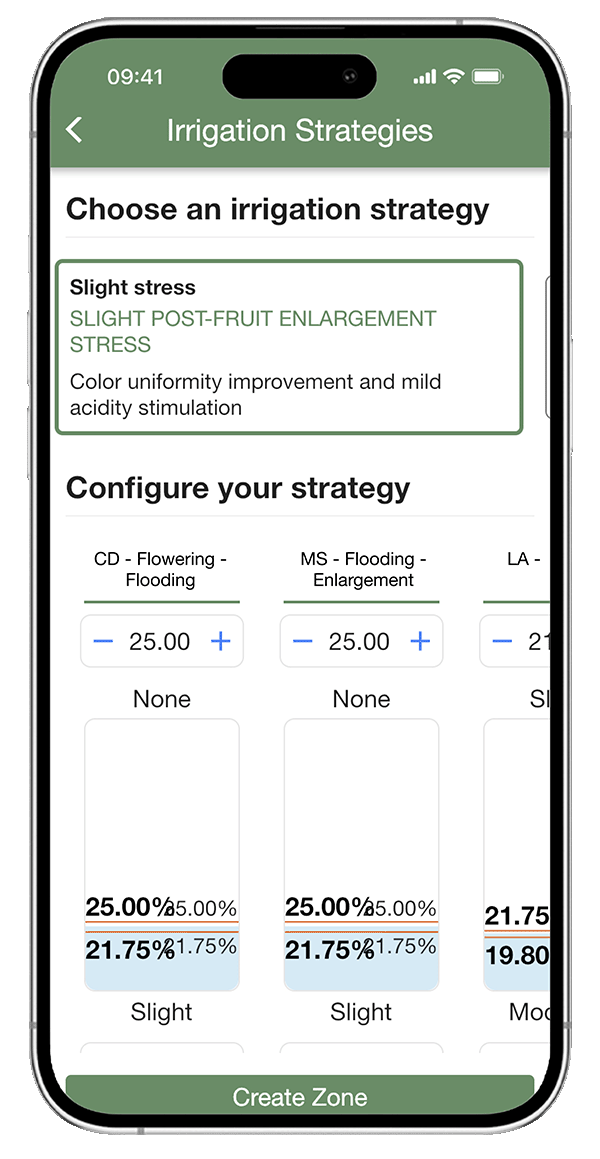 App zur Optimierung der Bewässerungsstrategie - xFarm