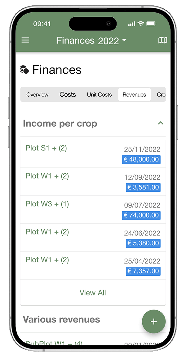 Bericht über die Kosten und Einnahmen des Agrarbetriebs - xFarm