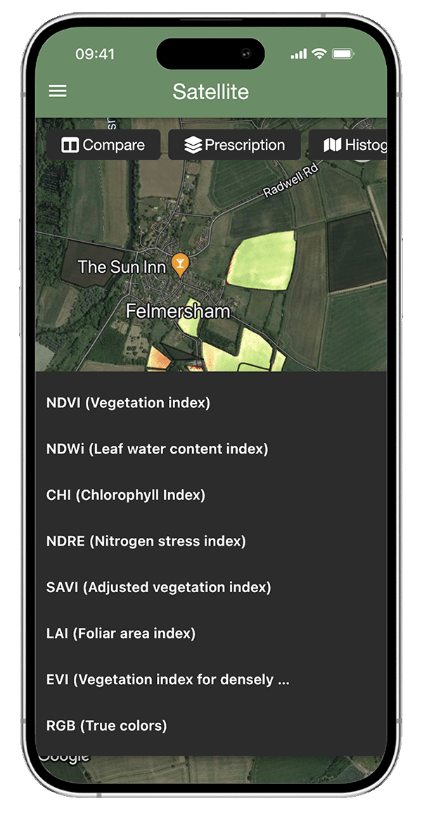 App agricultura de precisión xfarm - smartphone