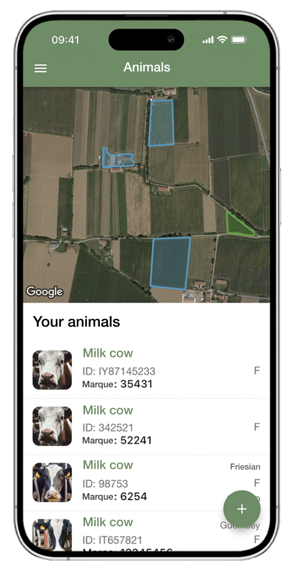 App gestión de la cría xFarm