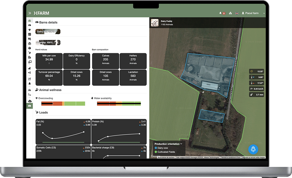 Software de gestión estable xFarm
