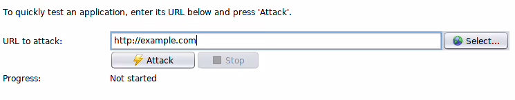 OWASP ZAP Quick Start Test