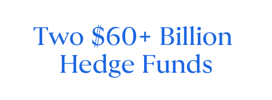 Two $60+ Billion Hedge Funds