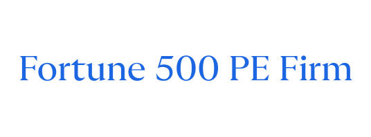Fortune 500 PE Firm