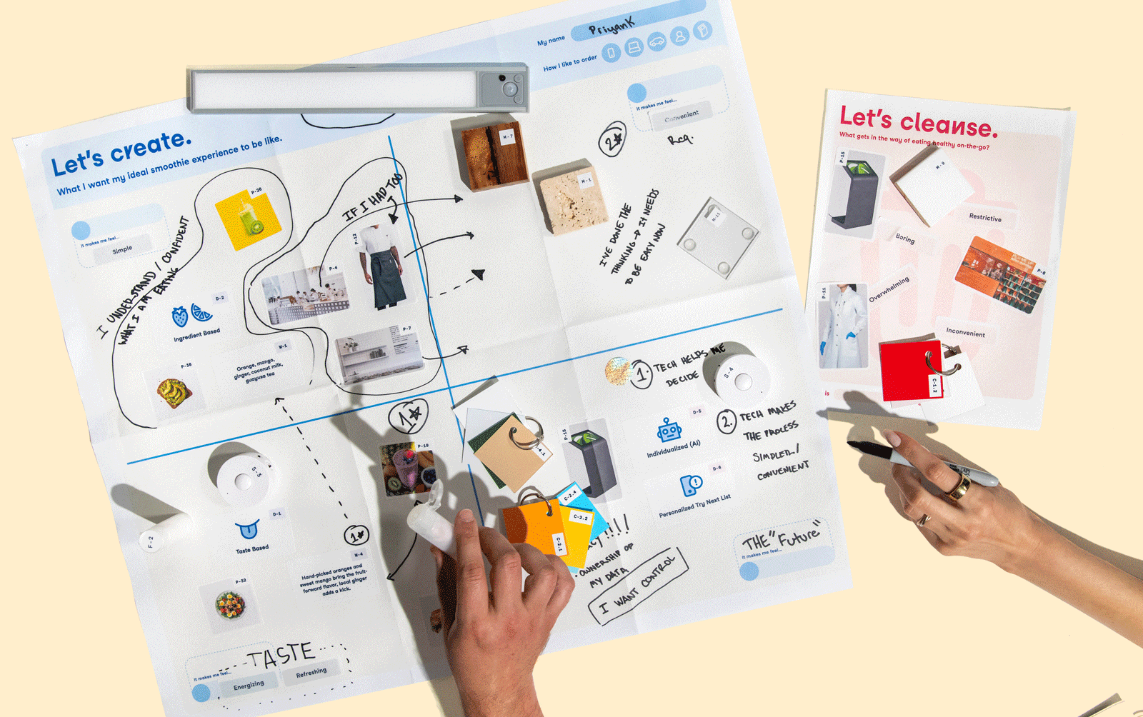 Testing stimulus packaged and then displayed for activity