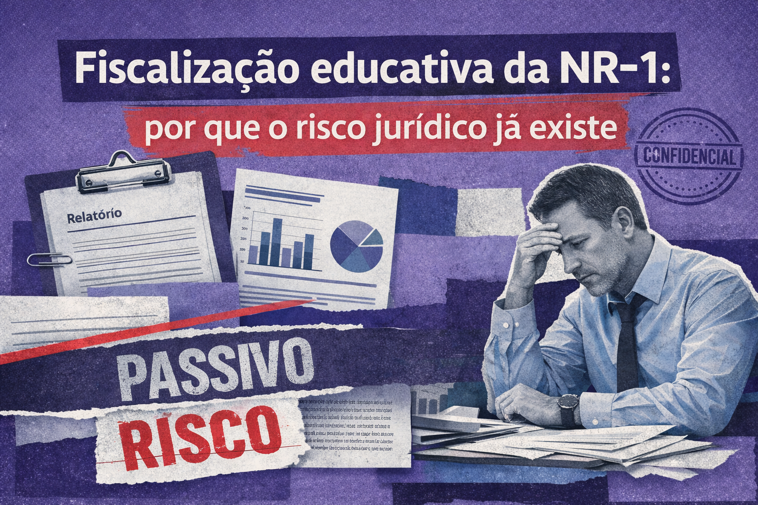 Fiscalização educativa da NR-1: o risco jurídico já existe