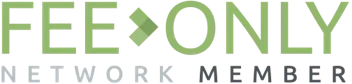 Fee only network logo