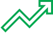 growth arrow icon