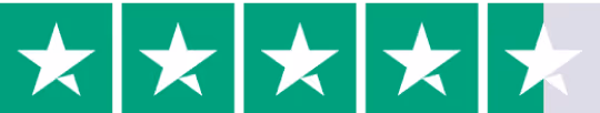 Trustpilot 4.5 Star Rating