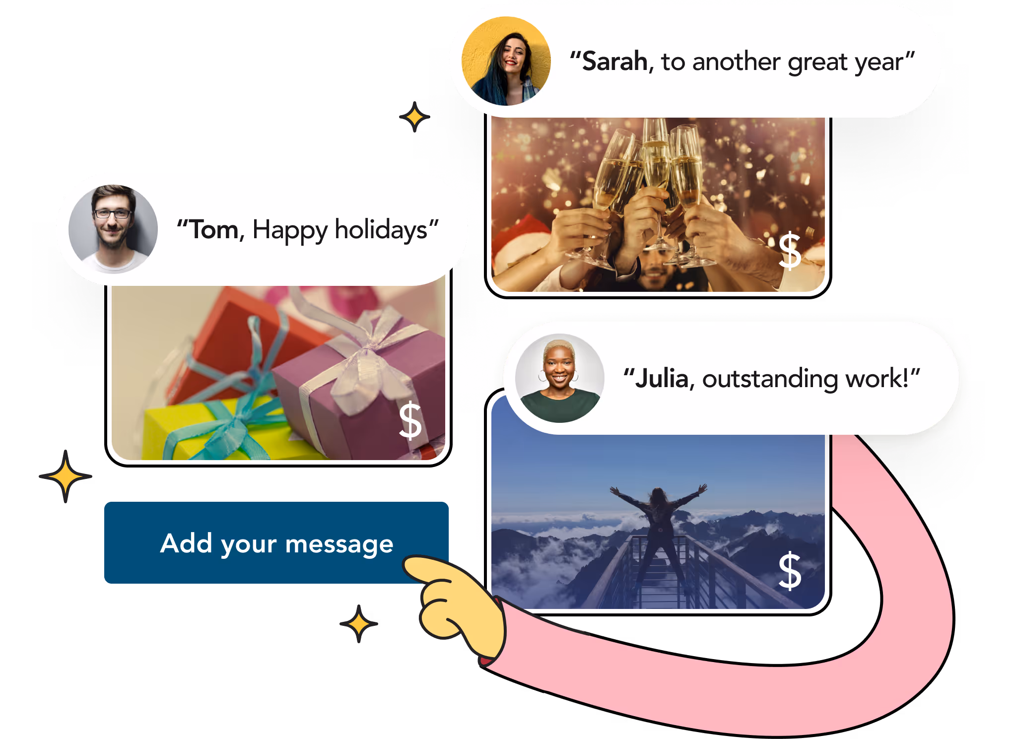 Flexible gifting to gift what they really want