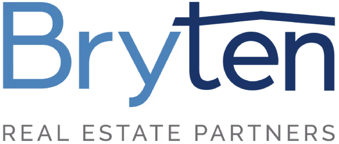 Breyten Real Estate Partners logo with 'Breyten' in large blue text and 'Real Estate Partners' below in smaller gray text.