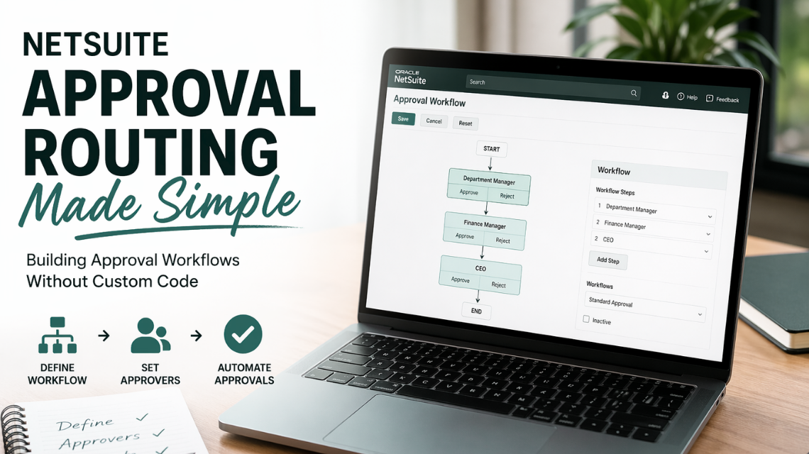 NetSuite Approval Routing Made Simple: Building Approval Workflows Without Custom Code