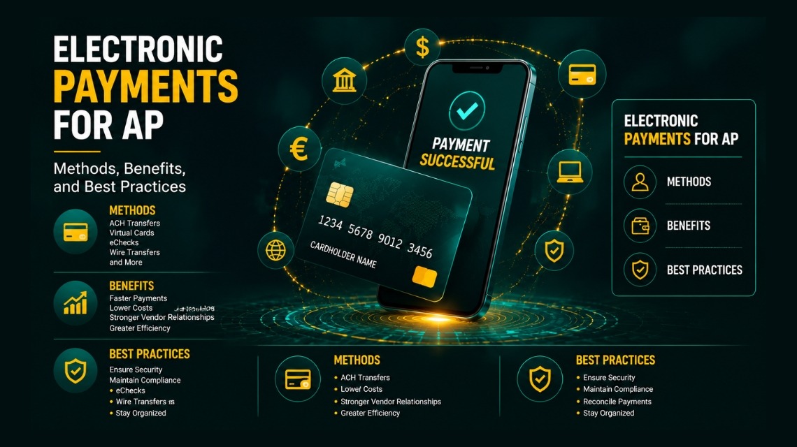 Electronic Payments for AP: Methods, Benefits, and Best Practices