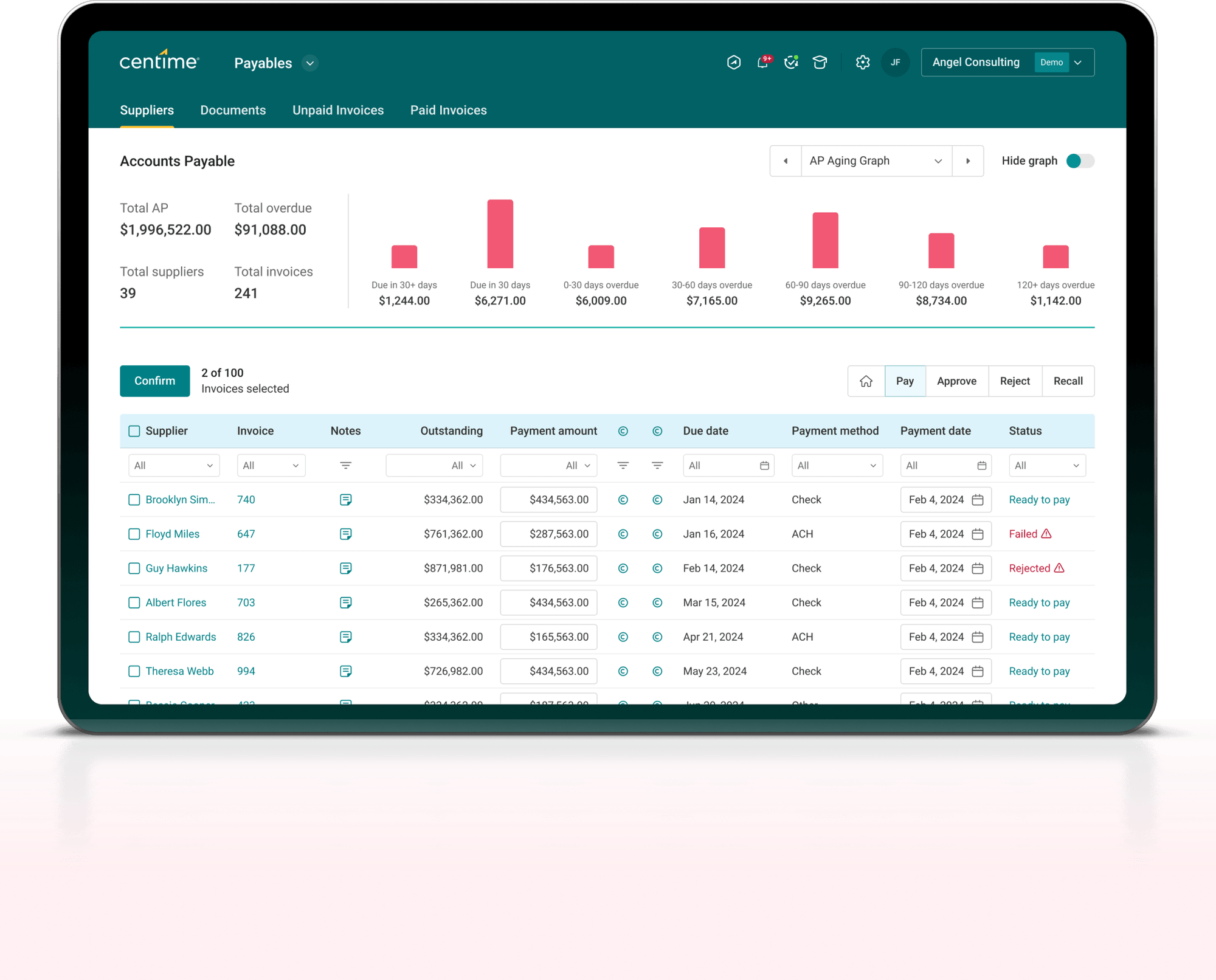 Accounts Payable (AP) Automation Software - End-to-End AP | Centime