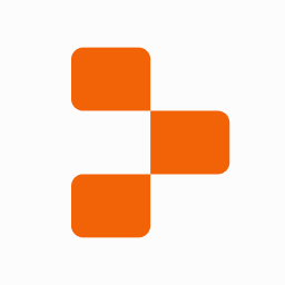 White abstract starburst shape with varied thick rays on an orange textured background.