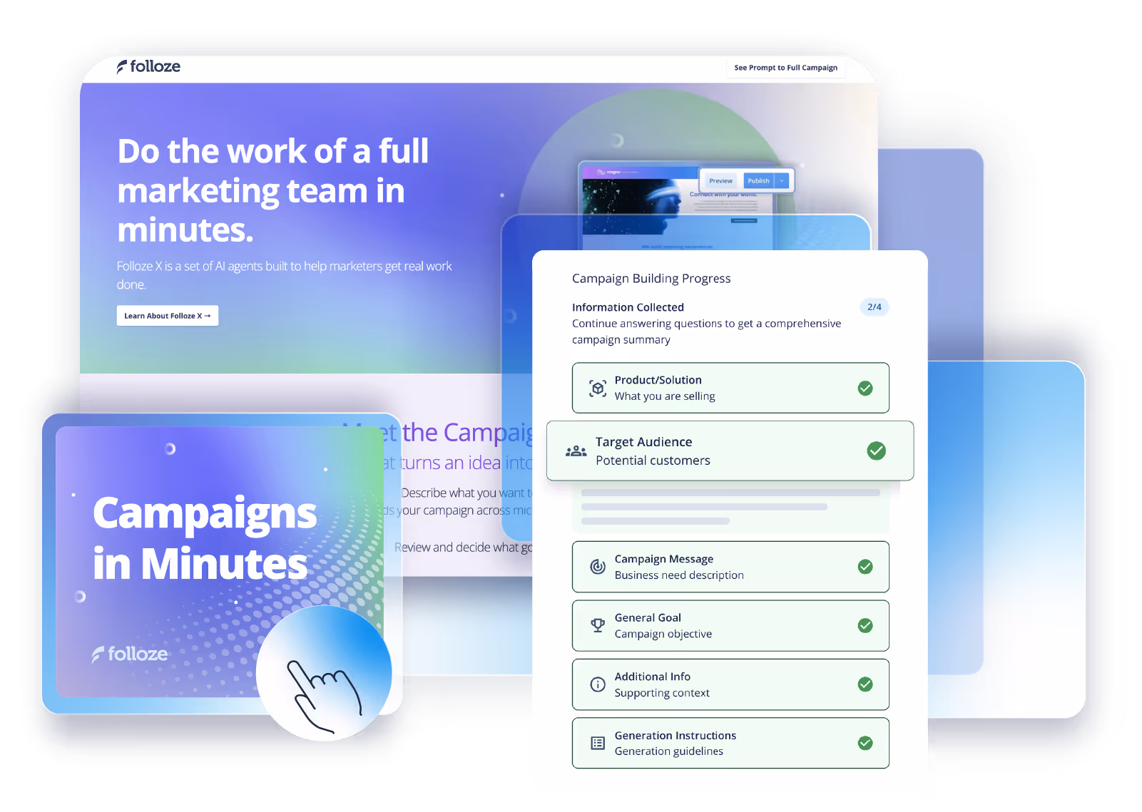 Increase pipeline generation, win rates, and B2B marketing productivity with Folloze Content Experiences.