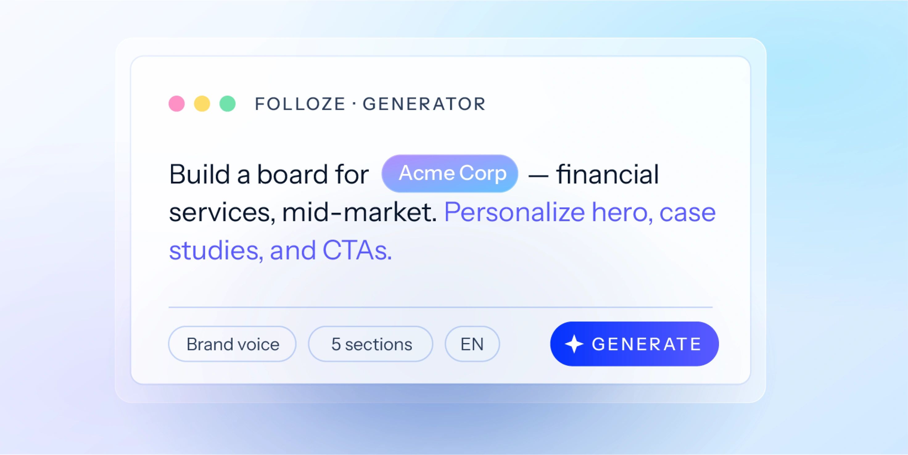 Campaigns That Practically Build Themselves