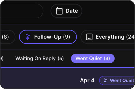 Silence Detection filter view