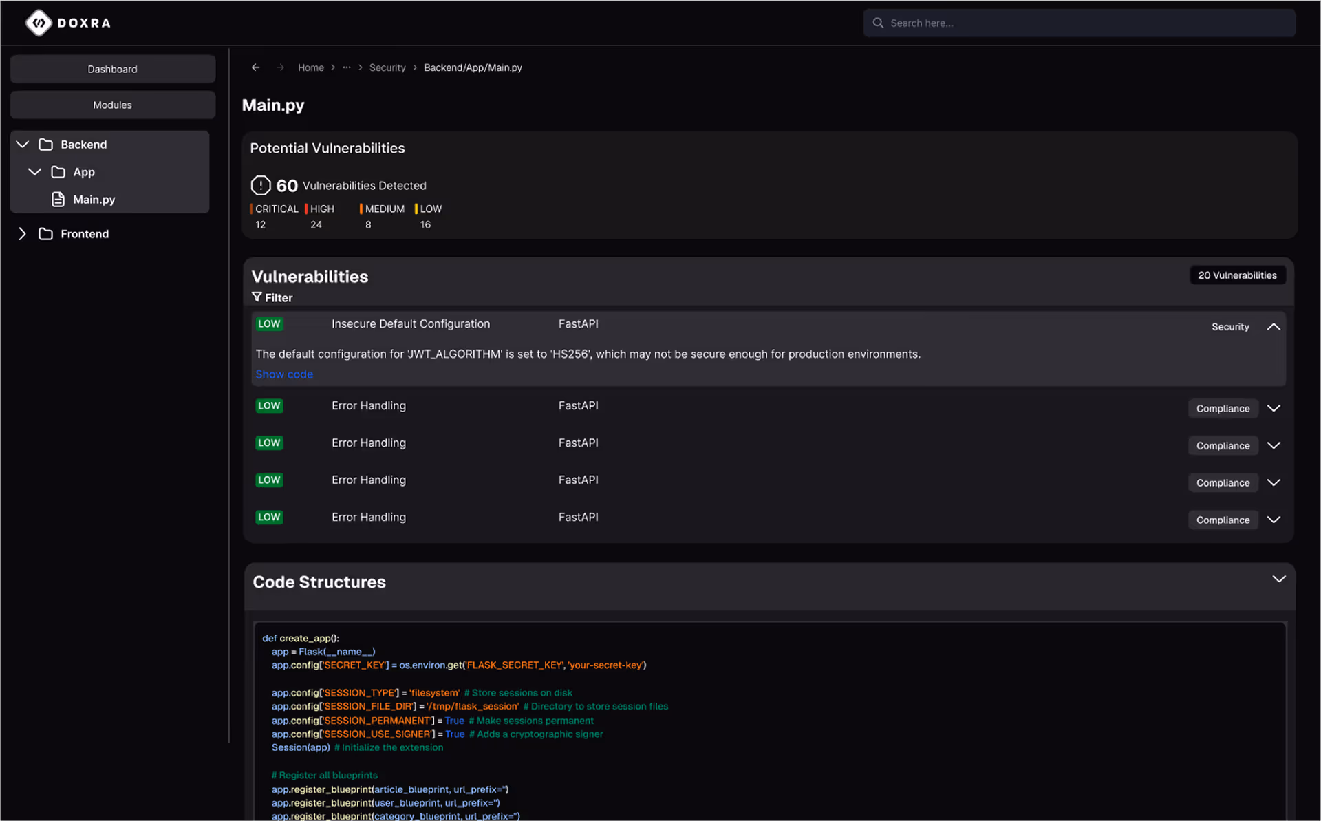 DOXRA | file by file AI security audit tool